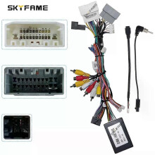 Applies to Car 16pin Wiring Harness Adapter Canbus Box Decode Android Radio Power Cabler For Dodge Journey