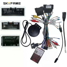 Applies to Car 16pin Wiring Harness Adapter Canbus Box Android Radio Power Cable For Ford Focus Ecosport