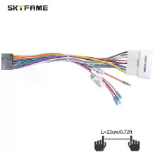 Applies to Car 16pin Wiring Harness Adapter Decode Android Radio Power Cabler For Subaru