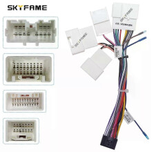 Applies to 16Pin Car Stereo Wire Harness Power Cable For Mitsubishi Colt Galant Galan Pajero Sport V73