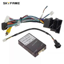Gilt für Kfz-16-Pin-Kabelbaumadapter, Canbus-Box-Decoder, Android-Radio-Stromkabel für Baojun