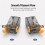 For  A1/A1mini AMS Lite Left / Right Filament Funnel Unit Smooth Filament Flow for 3D Printer Replaceable Parts 5