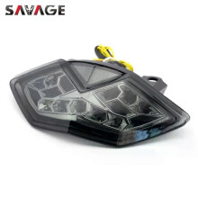(Dunkelgrau) Gilt für LED-Rücklicht/Bremslicht für KAWASAKI Z1000 10-13, Z1000SX NINJA 1000 2011-2020