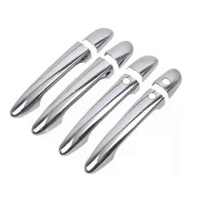 (2 buttons)Compatible For Mazda 6 2009 - 2019 Chrome Car Door Handle Cover Bowl Trim Styling Accessories