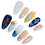 (XS) Ocean Theme French Tip Press On Nails 5
