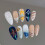 (XS) Ocean Theme French Tip Press On Nails 7
