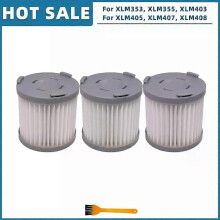 (Set A) Hepa-filter gäller för DeLonghi Colombina Evo XLM353 XLM355 XLM403 XLM405 XLM407 XLM408 XLM409