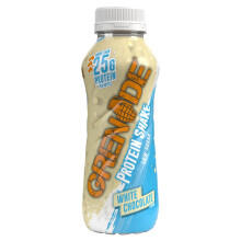 Grenade White Chocolate Flavour Protein Shake 330ml (Pack of 8)