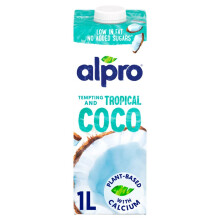 Alpro Coconut Long Life Dairy Free Drink 1L (Pack of 8)