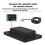 LCD Display Remote Control Box + 3-Meter Network Cable for Pure Sine Wave Inverters Only for FCHAO 3