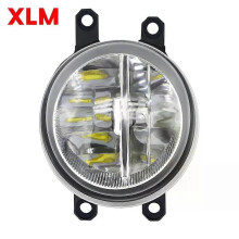(JZ Lemon Yellow)2 X 30W External LED Fog Light For Toyota Venza 2009-2017 Car Front Bumper Fog Daytime