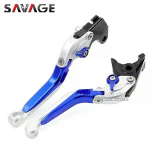 (Schwarz/Blau) Passend für Brems- und Kupplungshebel der Suzuki GSX-R 600/750 (2006–2010) und GSX-R