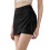 Jupe-short extensible taille haute en Nylon à séchage-Gris L 7