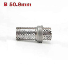 (A 51mm)Suitable Slip On Universal Motorcycle 51mm 60mm DB Killer Catalyst Silencer Noise Sound Eliminator