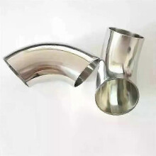 (1pca 51mm)Suitable 1.5thick51mm 63mm 76mm OD Sanitary Butt Weld 90 Degree Elbow Bend Pipe 304 stainless