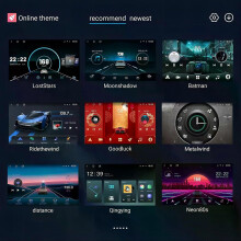 Online-Theme-Zusatzgebühr für die Android-Autoradio-Theme-App
