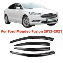 Gilt für Ford Mondeo Fusion 2013-2021 Fensterblenden Regenschutz Seitenlüftungsabweiser Wetterschutz