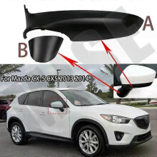 (Nur noch A verfügbar) Gilt für Autozubehör für Mazda CX-5 CX5 2013 2014 Auto-Seitenspiegel-Unterabdeckung