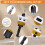 4PCS Countersink Drill Bit Set with Depth Stop for Wood & Hand Tools, M2 HSS Tapered Bits 3