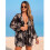 Maillot de bain 4 pièces/ensemble avec couverture de plage-L 10
