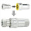 2sets Hydraulic Quick Connect Coupler NPT1/4 Hydraulic Quick Connect Coupler Fittings with Dust Cap Couplers 5