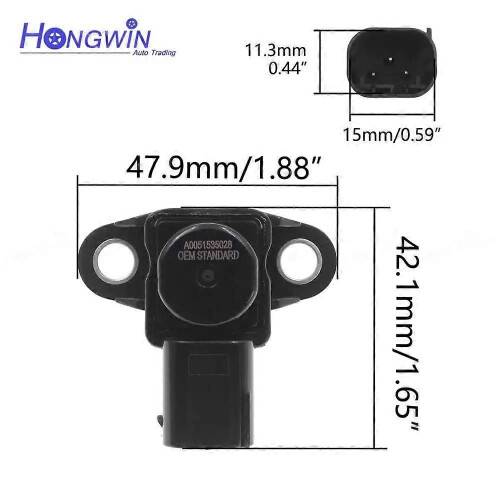 Passend für Mercedes-Benz Drucksensor A0051535028