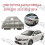 (Main Driver -Left)Compatible Corolla 2007 2008 2009 2011-2013 Rear Bumper Bracket Rear Bumper Bracket 1