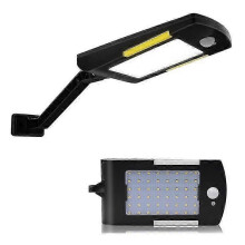 Kabellose Solar-Außenleuchte mit 54 LEDs, wasserdicht, mit PIR-Bewegungsmelder, für Garten und Hof