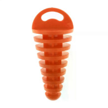 (Orange)Suitable Rubber Motorcycle Dirt Bike Muffler Exhaust Pipe Muffler Wash Cap