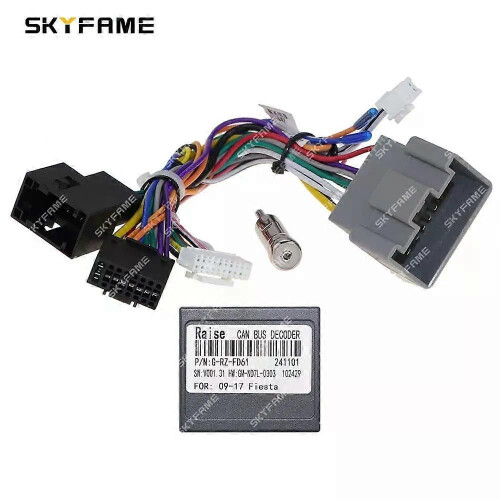(2009–2010) Gilt für Kfz-Kabelbaumadapter, CAN-Bus-Box-Decoder, Android-Radio-Stromkabel für Ford