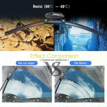 (Front Wiper Blade-PURPLE)Compatible Buildreamen2 Car Wiper Blade Rubber Wiper For Mazda 6 Wagon Hatchback