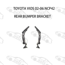 (Co-Pilot -Right R)Compatible Vios Vios 2002 2003 2004 2005 2006 Rear Bumper Bracket Rear Bumper Fixed