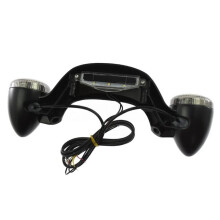 Achterste LED Rem Richtingaanwijzer Licht voor Touring Street Road Glide FLHR Road King FLHX 2010-2025 Zwart