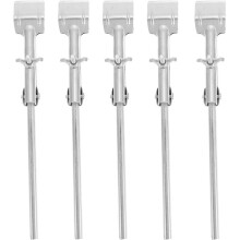 5peças Braçadeira para Tubo de Ensaio de Frasco, Clipe de Tubo de Condensador, Equipamento de Experimento, Suporte para Braçadeira de Tubo de