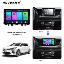 (Rahmenkabel B) Gilt für Fahrzeugrahmen-Blendenadapter, Canbus-Box-Decoder, Android-Radio-Einbaublende