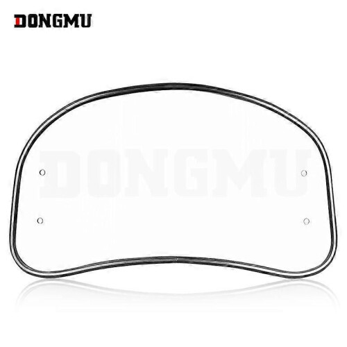 (Smoked)Motorcycle Scooter Modification Front Windshield Plate Retro Biker's Front Windshield Electric 1