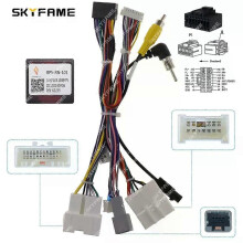 (CAN-Bus-Kabel) Gilt für 16-poligen Kabelbaumadapter, CAN-Bus-Box, Radio-Stromkabel für Renault Captur