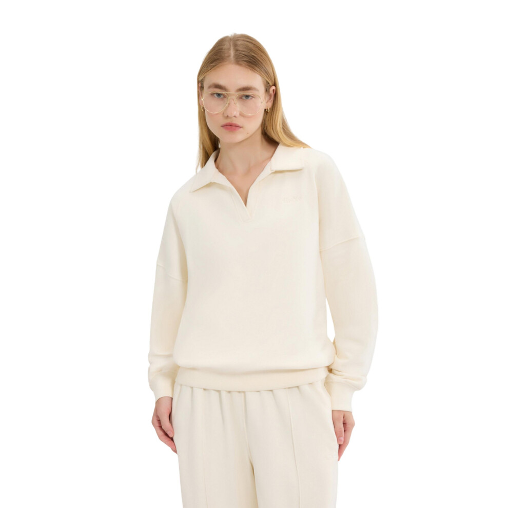 Ellesse (6 Uk, Off White) Womens/Ladies Morcone Sweatshirt