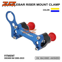 (Blue)Compatible Drz400sm 2005-2019 Off-Road Motorcycle Modification Accessories Cnc Aluminum Alloy