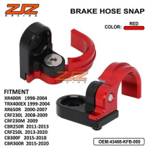 Compatible Xr400r/Trx400ex/Xr650r Motorcycle Modification Accessories Cnc Aluminum Alloy Cable Clamp