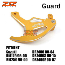 Kompatibles Zubehör für RM125/250DRZ400 Offroad-Motorräder: CNC-gefräste Hinterradbremsscheibe aus Aluminiumlegierung