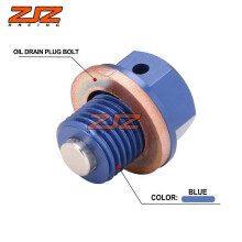 Compatible Drz400s/E/Sm Off-Road Motorcycle Modification Accessories Cnc Aluminum Alloy Oil Drain Screw