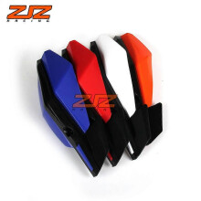 (Orange)Compatible Off-Road Motorcycle Handguard Modified Reinforced Plastic Handguard 22Mm/28Mm Handlebar