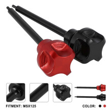 (Black)Compatible Msx125 Motorcycle High-Strength Aluminum Alloy Oil Dipstick Measuring Stick Modification