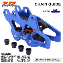 (Gold)Compatible Yz250/450F Drz250/450 Off-Road Motorcycle Accessories Aluminum Alloy Cnc Chain Guide