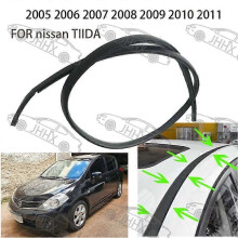 (Beifahrerseite - rechts) Kompatible Dachwasserdichtungen für Tiida 2005-2011, wasserdichte Dichtungen
