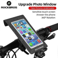 Applicable ROCKBROS Bike Phone Holder Bag TPU Touch Screen Bicycle Handlebar Bag MTB Road Bike Motorcycle