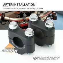 Applies to Handlebar Risers Clamp Cover For HONDA CB500F CB500X CB650F CB 600F 900F HORNET CB750 CB1100