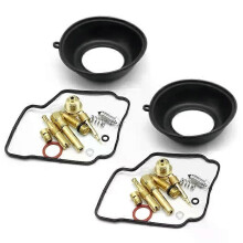 (2er-Set – NC23) Passender Vergaser-Reparatursatz für HONDA CBR 400RR (Baujahre 1986–1989, NC23)