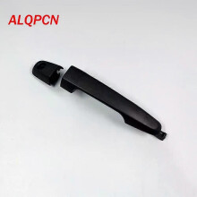 (have hole)Applies to for Front Rear Door Outer Handle with Cap No Hole Black 2015-2019 Mitsubishi L200